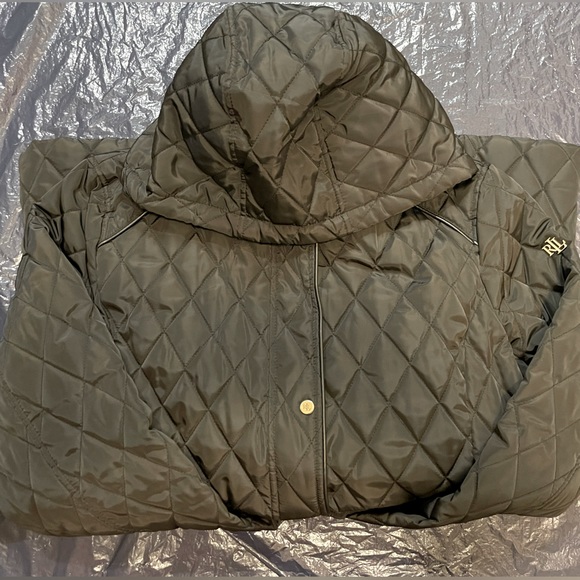 Lauren Ralph lauren black label womens quilted jacket - Picture 16 of 17